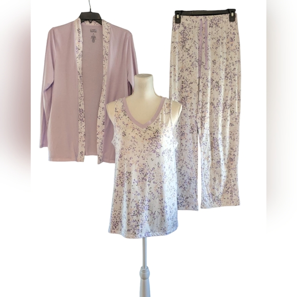 Croft & Barrow 3 Piece PJ Set - Picture 1 of 10